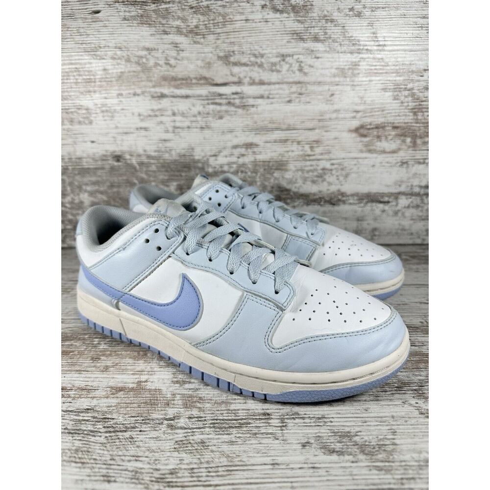 Nike Women's Sneakers - Light Blue and White